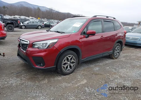 2021 Subaru Forester Premium из США, поврежденный, VIN JF2SKAJC2MH474882